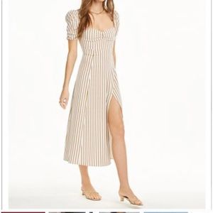 Daniel Bernstein midi dress w slit